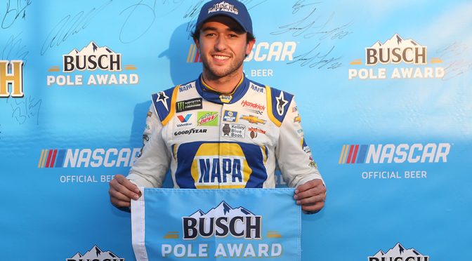 Elliott scores Watkins Glen pole as Hendrick sweeps front row