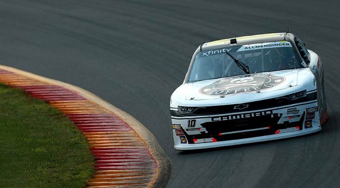 Kaulig Racing No. 10, Allmendinger disqualified from second place at Watkins Glen