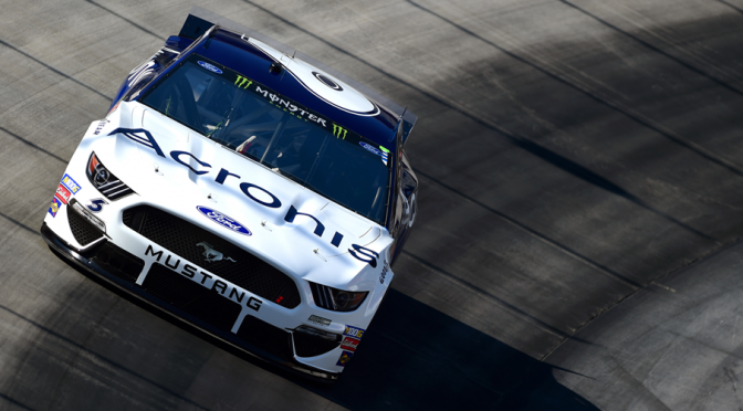 Featured image for Ryan Newman drives his No. 6 Ford Mustang to 11th-place finish at Bristol Motor Speedway