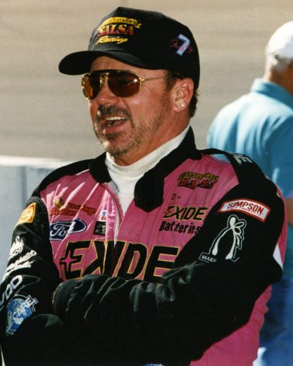 1994:  Geoff Bodine poses for a portrait before a race during the 1994 season.  (Photo by ISC Archives/CQ-Roll Call Group via Getty Images)