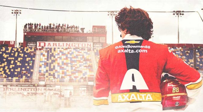 Featured Image for Alex Bowman gives his best Tim Richmond look