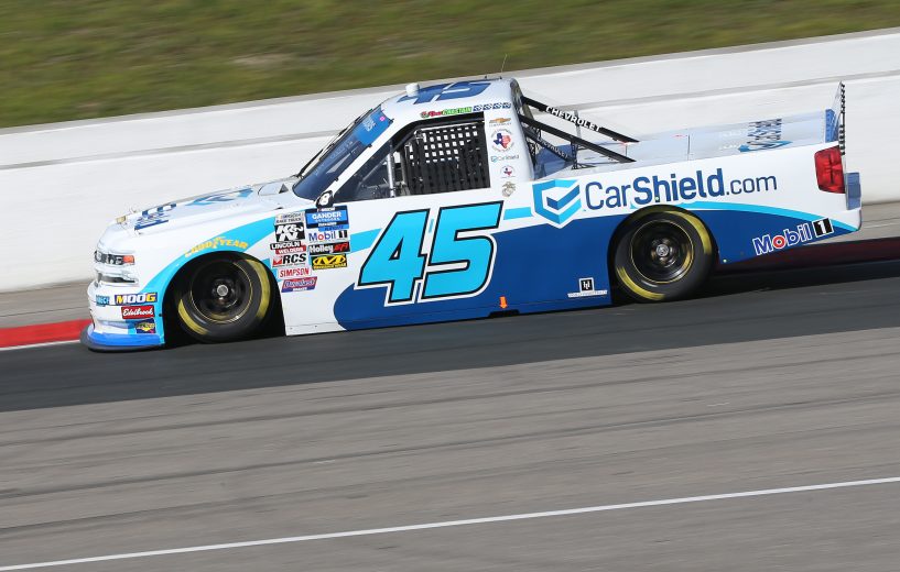 BOWMANVILLE,ON - AUGUST 24:  Ross Chastain #45 driving the Carshield Chevrolet practices during the Chevrolet Silverado 250 Gander Nascar Outdoor Truck Series event at Canadian Tire Motorsport Park on August 24, 2019 in Bowmanville, Ontario, Canada. (Photo by Claus Andersen/Getty Images) | Getty Images