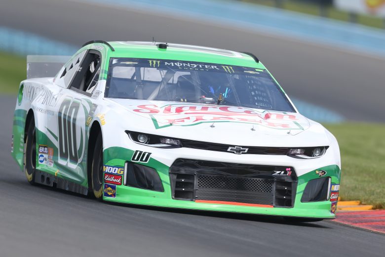 WATKINS GLEN, NEW YORK - AUGUST 03: Landon Cassill, driver of the #00 StarCom Fiber Chevrolet, drives during practice for the Monster Energy NASCAR Cup Series Go Bowling at The Glen at Watkins Glen International on August 03, 2019 in Watkins Glen, New York. (Photo by Matt Sullivan/Getty Images) | Getty Images