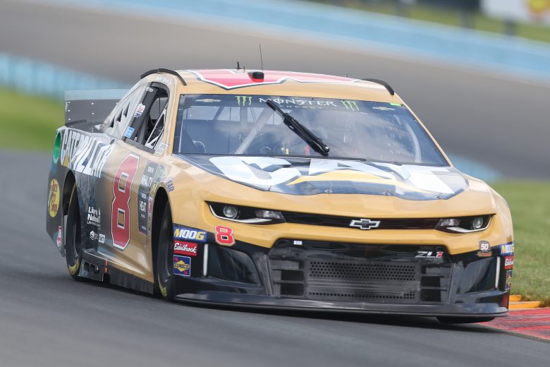 WATKINS GLEN, NEW YORK - AUGUST 03: Daniel Hemric, driver of the #8 Caterpillar Chevrolet, drives during practice for the Monster Energy NASCAR Cup Series Go Bowling at The Glen at Watkins Glen International on August 03, 2019 in Watkins Glen, New York. (Photo by Matt Sullivan/Getty Images) | Getty Images