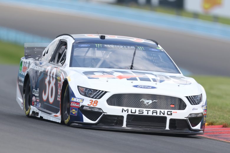 WATKINS GLEN, NEW YORK - AUGUST 03: David Ragan, driver of the #38 MDS Transport Ford, drives during practice for the Monster Energy NASCAR Cup Series Go Bowling at The Glen at Watkins Glen International on August 03, 2019 in Watkins Glen, New York. (Photo by Matt Sullivan/Getty Images) | Getty Images