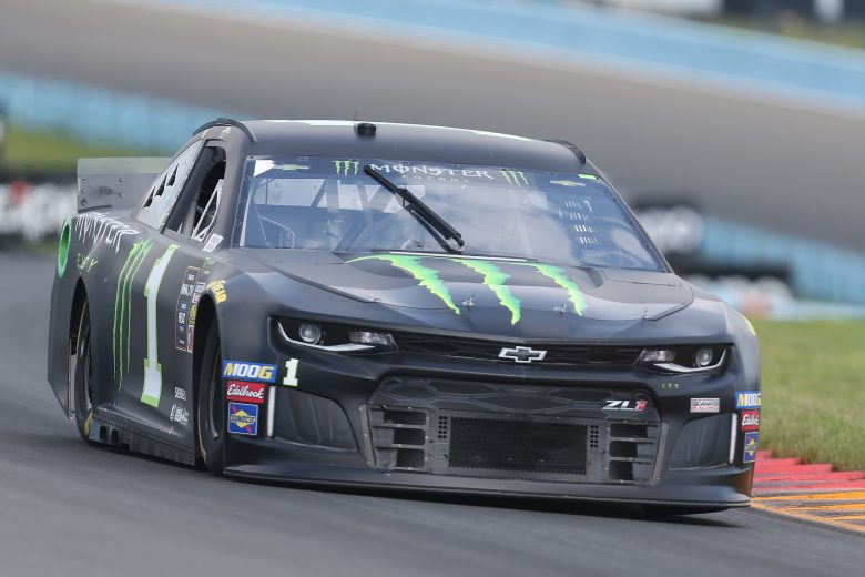 WATKINS GLEN, NEW YORK - AUGUST 03: Kurt Busch, driver of the #1 Monster Energy Chevrolet, drives during practice for the Monster Energy NASCAR Cup Series Go Bowling at The Glen at Watkins Glen International on August 03, 2019 in Watkins Glen, New York. (Photo by Matt Sullivan/Getty Images) | Getty Images