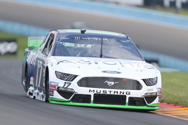 WATKINS GLEN, NEW YORK - AUGUST 03: Ricky Stenhouse Jr, driver of the #17 Acronis Ford, drives during practice for the Monster Energy NASCAR Cup Series Go Bowling at The Glen at Watkins Glen International on August 03, 2019 in Watkins Glen, New York. (Photo by Matt Sullivan/Getty Images) | Getty Images