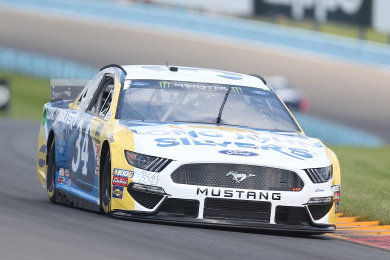 WATKINS GLEN, NEW YORK - AUGUST 03: Michael McDowell, driver of the #34 Long John Silver's Ford, drives during practice for the Monster Energy NASCAR Cup Series Go Bowling at The Glen at Watkins Glen International on August 03, 2019 in Watkins Glen, New York. (Photo by Matt Sullivan/Getty Images) | Getty Images