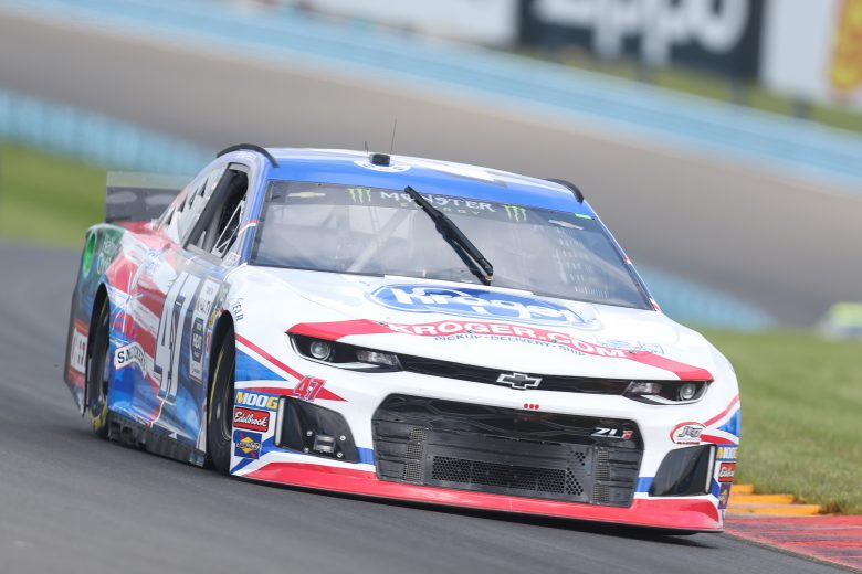WATKINS GLEN, NEW YORK - AUGUST 03: Ryan Preece, driver of the #47 Kroger Chevrolet, drives during practice for the Monster Energy NASCAR Cup Series Go Bowling at The Glen at Watkins Glen International on August 03, 2019 in Watkins Glen, New York. (Photo by Matt Sullivan/Getty Images) | Getty Images