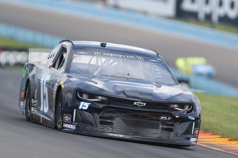 WATKINS GLEN, NEW YORK - AUGUST 03: Ross Chastain, driver of the #15 Chevrolet, drives during practice for the Monster Energy NASCAR Cup Series Go Bowling at The Glen at Watkins Glen International on August 03, 2019 in Watkins Glen, New York. (Photo by Matt Sullivan/Getty Images) | Getty Images