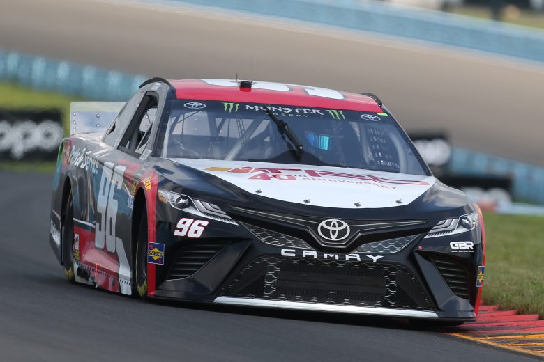 WATKINS GLEN, NEW YORK - AUGUST 03: Parker Kligerman, driver of the #96 TRD 40th Anniversary Toyota, drives during practice for the Monster Energy NASCAR Cup Series Go Bowling at The Glen at Watkins Glen International on August 03, 2019 in Watkins Glen, New York. (Photo by Matt Sullivan/Getty Images) | Getty Images