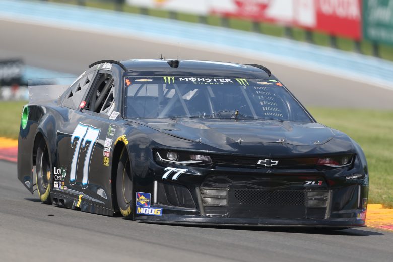 WATKINS GLEN, NEW YORK - AUGUST 03: Justin Haley, driver of the #77 Chevrolet, drives during practice for the Monster Energy NASCAR Cup Series Go Bowling at The Glen at Watkins Glen International on August 03, 2019 in Watkins Glen, New York. (Photo by Matt Sullivan/Getty Images) | Getty Images