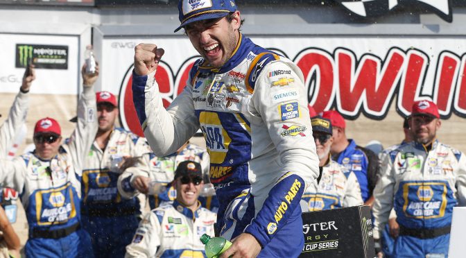 Featured Image for Elliott comes out on top again in battle with Truex at Watkins Glen