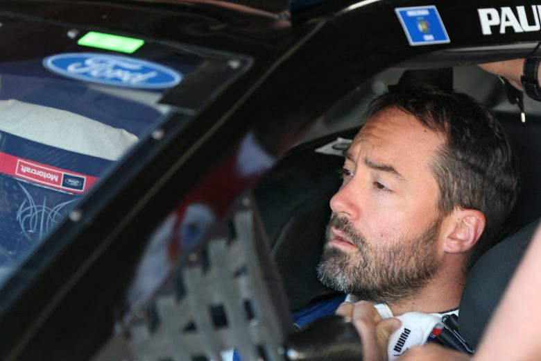 BROOKLYN, MICHIGAN - AUGUST 10: Paul Menard, driver of the #21 Master Techs/Quick Lane Tire & Auto Center Ford, sits in his car during practice for the Monster Energy NASCAR Cup Series Consumers Energy 400 at Michigan International Speedway on August 10, 2019 in Brooklyn, Michigan. (Photo by Matt Sullivan/Getty Images) | Getty Images