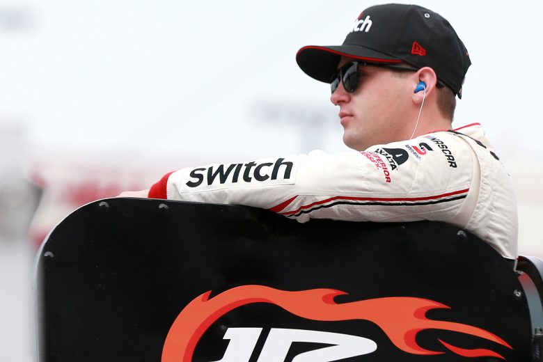 BRISTOL, TENNESSEE - AUGUST 15: Noah Gragson, driver of the #9 Switch Chevrolet, stands in the garage during practice for the NASCAR Xfinity Series Food City 300 at Bristol Motor Speedway on August 15, 2019 in Bristol, Tennessee. (Photo by Sean Gardner/Getty Images) | Getty Images