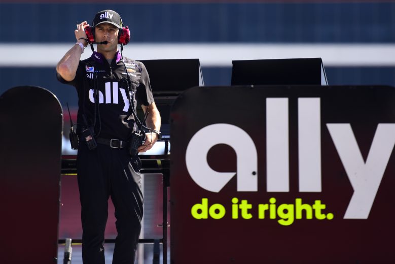 BRISTOL, TENNESSEE - AUGUST 16: Crew chief Cliff Daniels stands on his team's hauler during practice for the Monster Energy NASCAR Cup Series Bass Pro Shops NRA Night Race at Bristol Motor Speedway on August 16, 2019 in Bristol, Tennessee. (Photo by Jared C. Tilton/Getty Images) | Getty Images
