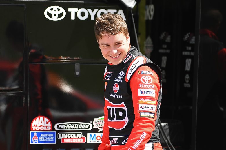 ELKHART LAKE, WISCONSIN - AUGUST 23: Christopher Bell, driver of the #20 Rudd Toyota, stands by his car during practice for the NASCAR Xfinity Series CTECH Manufacturing 180 at Road America on August 23, 2019 in Elkhart Lake, Wisconsin. (Photo by Stacy Revere/Getty Images) | Getty Images