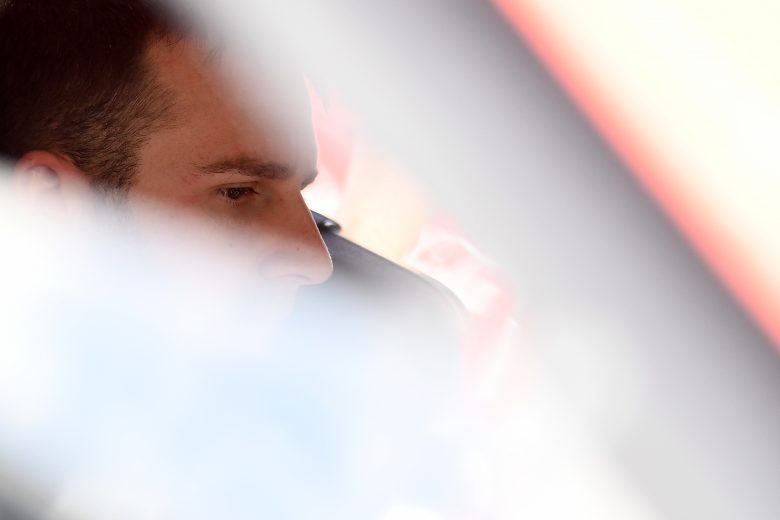 ELKHART LAKE, WISCONSIN - AUGUST 23: Matt DiBenedetto, driver of the #18 iK9 Toyota, sits in his car during practice for the NASCAR Xfinity Series CTECH Manufacturing 180 at Road America on August 23, 2019 in Elkhart Lake, Wisconsin. (Photo by Stacy Revere/Getty Images) | Getty Images