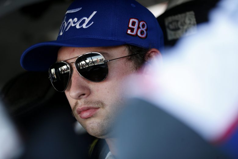 DARLINGTON, SOUTH CAROLINA - AUGUST 30: Chase Briscoe, driver of the #98 Ford Performance Ford, sits in his car during practice for the NASCAR Xfinity Series Sport Clips Haircuts VFW 200 at Darlington Raceway on August 30, 2019 in Darlington, South Carolina. (Photo by Brian Lawdermilk/Getty Images) | Getty Images