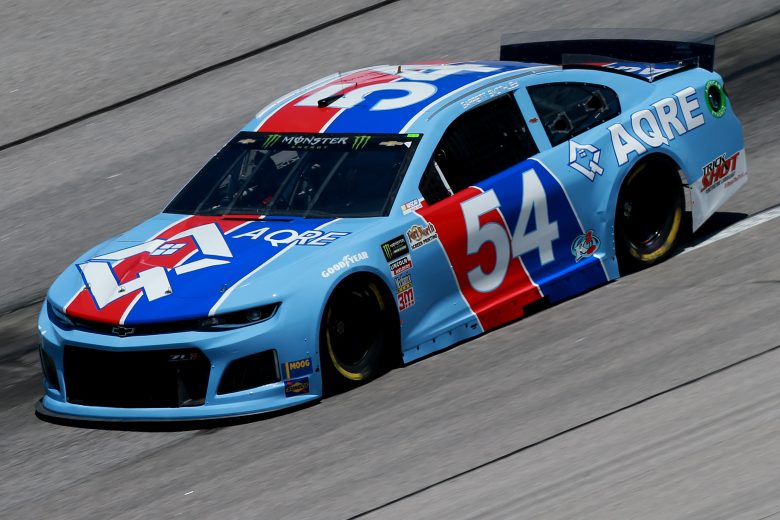 DARLINGTON, SOUTH CAROLINA - AUGUST 30: Garrett Smithley, driver of the #54 AQRE App Chevrolet, practices for the Monster Energy NASCAR Cup Series Bojangles' Southern 500 at Darlington Raceway on August 30, 2019 in Darlington, South Carolina. (Photo by Sean Gardner/Getty Images) | Getty Images