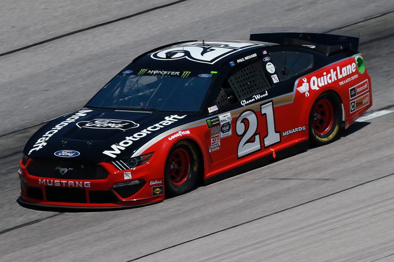 DARLINGTON, SOUTH CAROLINA - AUGUST 30: Paul Menard, driver of the #21 Motorcraft/Quick Lane Tire & Auto Center Ford, practices for the Monster Energy NASCAR Cup Series Bojangles' Southern 500 at Darlington Raceway on August 30, 2019 in Darlington, South Carolina. (Photo by Sean Gardner/Getty Images) | Getty Images