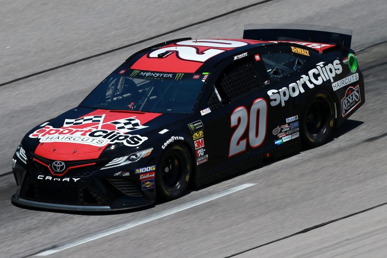 DARLINGTON, SOUTH CAROLINA - AUGUST 30: Erik Jones, driver of the #20 Sport Clips Throwback Toyota, practices for the Monster Energy NASCAR Cup Series Bojangles' Southern 500 at Darlington Raceway on August 30, 2019 in Darlington, South Carolina. (Photo by Sean Gardner/Getty Images) | Getty Images