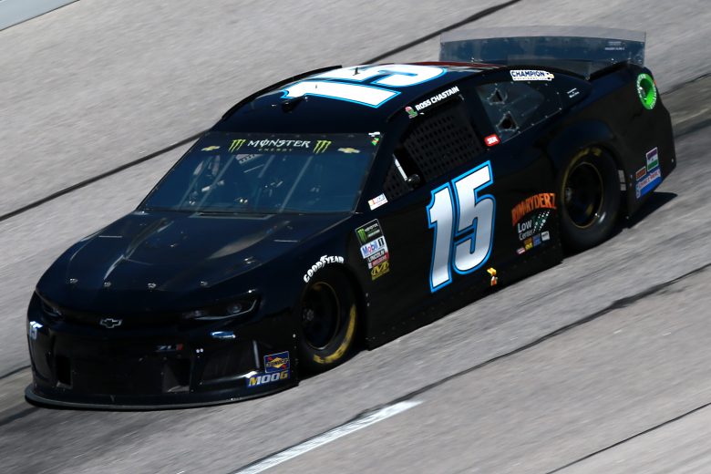 DARLINGTON, SOUTH CAROLINA - AUGUST 30: Ross Chastain, driver of the #15 Chevrolet, practices for the Monster Energy NASCAR Cup Series Bojangles' Southern 500 at Darlington Raceway on August 30, 2019 in Darlington, South Carolina. (Photo by Sean Gardner/Getty Images) | Getty Images