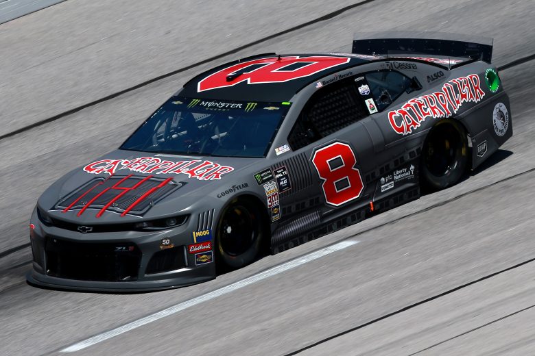 DARLINGTON, SOUTH CAROLINA - AUGUST 30: Daniel Hemric, driver of the #8 Caterpillar Chevrolet, practices for the Monster Energy NASCAR Cup Series Bojangles' Southern 500 at Darlington Raceway on August 30, 2019 in Darlington, South Carolina. (Photo by Sean Gardner/Getty Images) | Getty Images