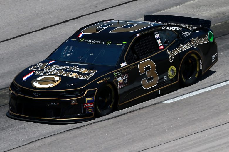 DARLINGTON, SOUTH CAROLINA - AUGUST 30: Austin Dillon, driver of the #3 American Ethanol Chevrolet, practices for the Monster Energy NASCAR Cup Series Bojangles' Southern 500 at Darlington Raceway on August 30, 2019 in Darlington, South Carolina. (Photo by Sean Gardner/Getty Images) | Getty Images
