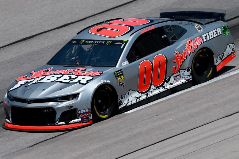 DARLINGTON, SOUTH CAROLINA - AUGUST 30: Landon Cassill, driver of the #00 StarCom Fiber Chevrolet, practices for the Monster Energy NASCAR Cup Series Bojangles' Southern 500 at Darlington Raceway on August 30, 2019 in Darlington, South Carolina. (Photo by Sean Gardner/Getty Images) | Getty Images