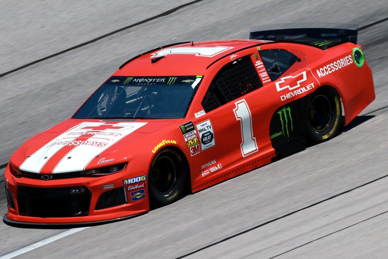 DARLINGTON, SOUTH CAROLINA - AUGUST 30: Kurt Busch, driver of the #1 Chevrolet Accessories Chevrolet, practices for the Monster Energy NASCAR Cup Series Bojangles' Southern 500 at Darlington Raceway on August 30, 2019 in Darlington, South Carolina. (Photo by Sean Gardner/Getty Images) | Getty Images