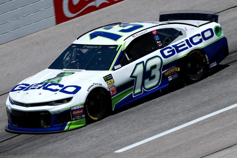 DARLINGTON, SOUTH CAROLINA - AUGUST 30: Ty Dillon, driver of the #13 GEICO Chevrolet, practices for the Monster Energy NASCAR Cup Series Bojangles' Southern 500 at Darlington Raceway on August 30, 2019 in Darlington, South Carolina. (Photo by Sean Gardner/Getty Images) | Getty Images