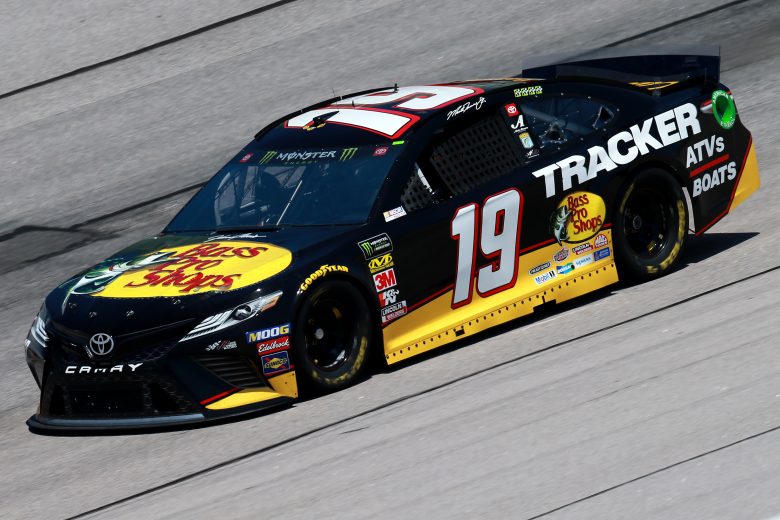 DARLINGTON, SOUTH CAROLINA - AUGUST 30: Martin Truex Jr., driver of the #19 Bass Pro Shops Toyota, practices for the Monster Energy NASCAR Cup Series Bojangles' Southern 500 at Darlington Raceway on August 30, 2019 in Darlington, South Carolina. (Photo by Sean Gardner/Getty Images) | Getty Images