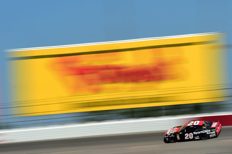 DARLINGTON, SOUTH CAROLINA - AUGUST 30: Erik Jones, driver of the #20 Sport Clips Throwback Toyota, practices for the Monster Energy NASCAR Cup Series Bojangles' Southern 500 at Darlington Raceway on August 30, 2019 in Darlington, South Carolina. (Photo by Jared C. Tilton/Getty Images) | Getty Images