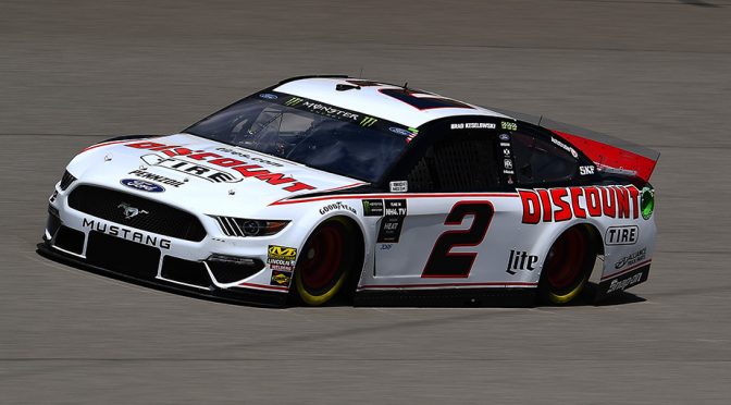 Featured Image for Brad Keselowski right at home, lands Busch Pole Award at Michigan