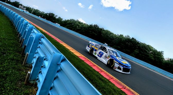 Chase Elliott rides to sweep of stage wins at Watkins Glen