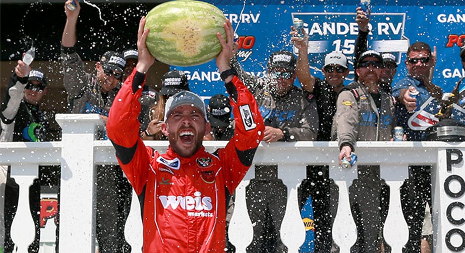 On the move with the 'Melon Man' Official Site Of NASCAR