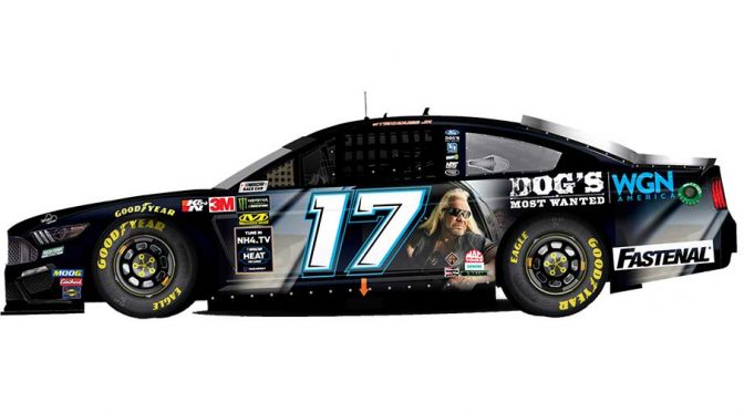 Featured image for ‘Dog’s Most Wanted’ to ride with Stenhouse Jr. at Bojangles’ Southern 500