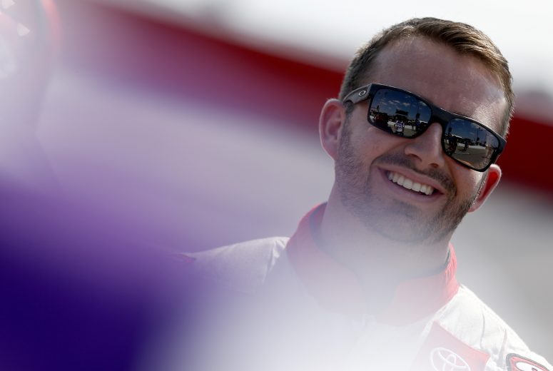 DARLINGTON, SOUTH CAROLINA - AUGUST 31: Matt DiBenedetto, driver of the #95 IMSA GTO Throwback Toyota, stands on pit road during qualifying for the Monster Energy NASCAR Cup Series Bojangles' Southern 500 at Darlington Raceway on August 31, 2019 in Darlington, South Carolina. (Photo by Brian Lawdermilk/Getty Images) | Getty Images