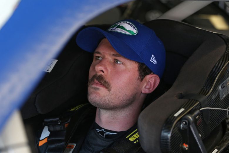 LAS VEGAS, NEVADA - SEPTEMBER 13: Ryan Truex, driver of the #8 Bar Harbor Chevrolet, gets into his car during practice for the NASCAR Xfinity Series Rhino Pro Truck Outfitters 300 at Las Vegas Motor Speedway on September 13, 2019 in Las Vegas, Nevada. (Photo by Matt Sullivan/Getty Images) | Getty Images