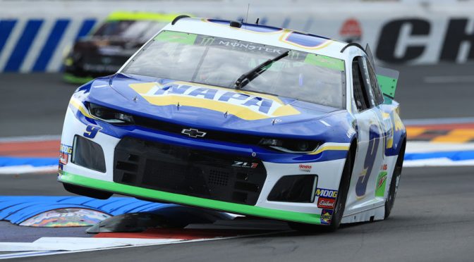Featured Image for Elliott leads eventful final practice as Truex’s engine blows up