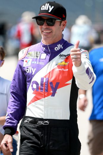 DARLINGTON, SOUTH CAROLINA - AUGUST 31: Jimmie Johnson, driver of the #48 Ally Throwback Chevrolet, stands on pit road during qualifying for the Monster Energy NASCAR Cup Series Bojangles' Southern 500 at Darlington Raceway on August 31, 2019 in Darlington, South Carolina. (Photo by Sean Gardner/Getty Images) | Getty Images