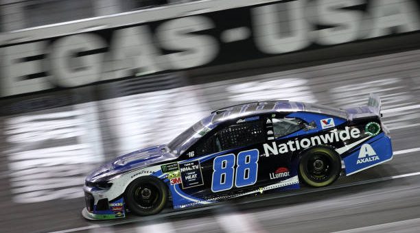 Alex Bowman Drives No 88 Chevrolet Camaro To Sixth Place Finish At Las Vegas Motor Speedway Official Site Of Nascar