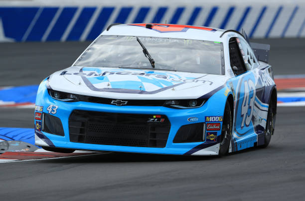 Bubba Wallace Drives No 43 Chevrolet Camaro To 24th Place Finish At Charlotte Motor Speedway Road Course.jpg