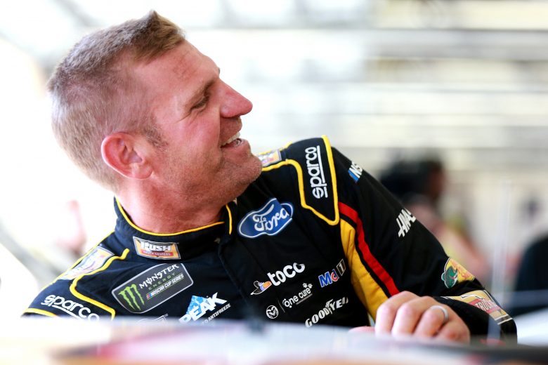 SONOMA, CALIFORNIA - JUNE 21: Clint Bowyer, driver of the #14 Rush Truck Centers Ford, looks on during practice for the Monster Energy NASCAR Cup Series Toyota/Save Mart 350 at Sonoma Raceway on June 21, 2019 in Sonoma, California. (Photo by Sean Gardner/Getty Images) | Getty Images