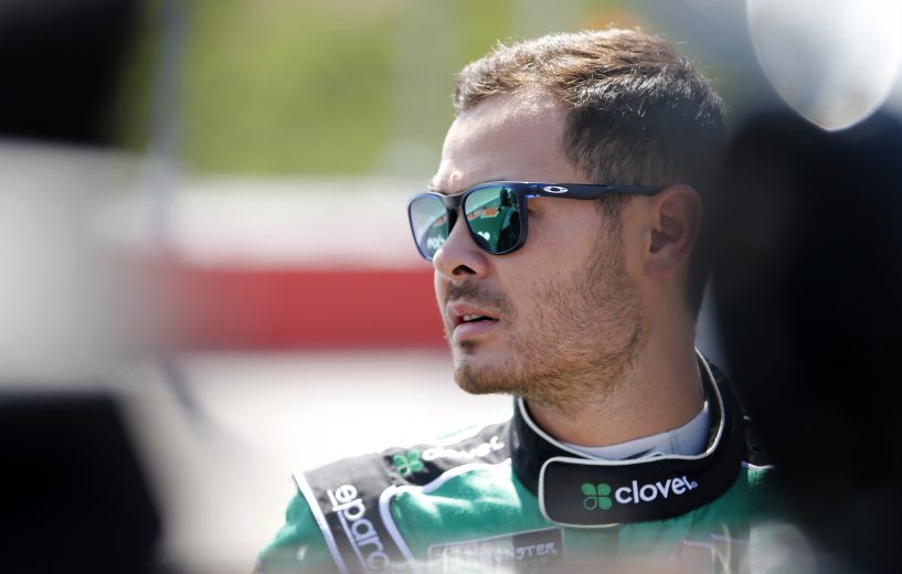 DARLINGTON, SOUTH CAROLINA - AUGUST 31: Kyle Larson, driver of the #42 Clover Chevrolet, stands on pit road during qualifying for the Monster Energy NASCAR Cup Series Bojangles' Southern 500 at Darlington Raceway on August 31, 2019 in Darlington, South Carolina. (Photo by Brian Lawdermilk/Getty Images) | Getty Images