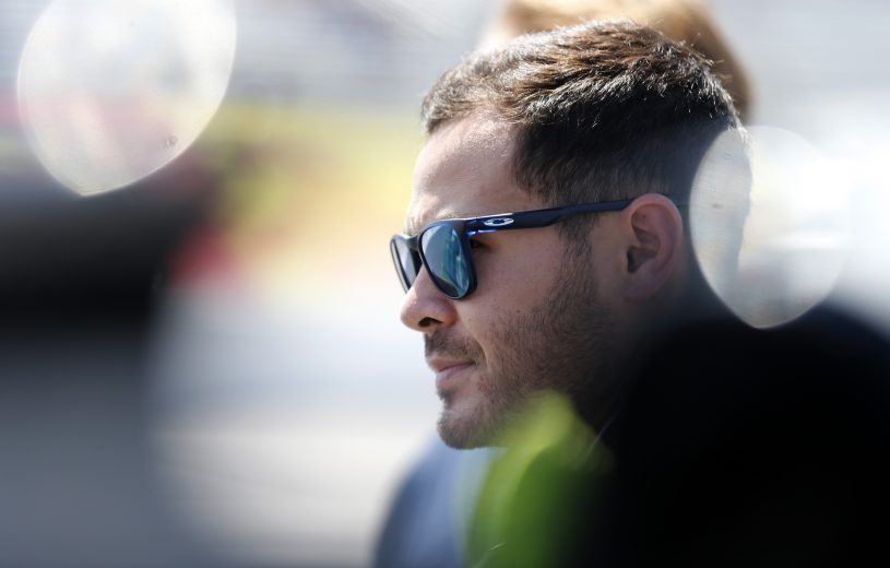 DARLINGTON, SOUTH CAROLINA - AUGUST 31: Kyle Larson, driver of the #42 Clover Chevrolet, stands on pit road during qualifying for the Monster Energy NASCAR Cup Series Bojangles' Southern 500 at Darlington Raceway on August 31, 2019 in Darlington, South Carolina. (Photo by Brian Lawdermilk/Getty Images) | Getty Images