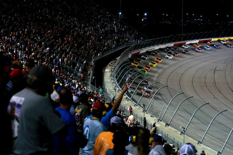 DARLINGTON, SOUTH CAROLINA - SEPTEMBER 01: Kurt Busch, driver of the #1 Chevrolet Accessories Chevrolet, leads the field during a restart for the Monster Energy NASCAR Cup Series Bojangles' Southern 500 at Darlington Raceway on September 01, 2019 in Darlington, South Carolina. (Photo by Sean Gardner/Getty Images) | Getty Images