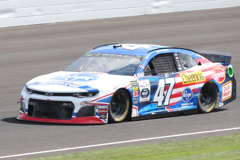 INDIANAPOLIS, INDIANA - SEPTEMBER 07: Ryan Preece, driver of the #47 Kroger Chevrolet, drives during practice for the Monster Energy NASCAR Cup Series Big Machine Vodka 400 at Indianapolis Motor Speedway on September 07, 2019 in Indianapolis, Indiana. (Photo by Matt Sullivan/Getty Images) | Getty Images