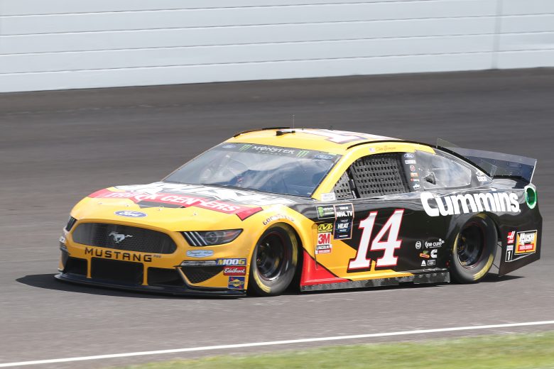 INDIANAPOLIS, INDIANA - SEPTEMBER 07: Clint Bowyer, driver of the #14 Rush/Cummins Ford, drives during practice for the Monster Energy NASCAR Cup Series Big Machine Vodka 400 at Indianapolis Motor Speedway on September 07, 2019 in Indianapolis, Indiana. (Photo by Matt Sullivan/Getty Images) | Getty Images